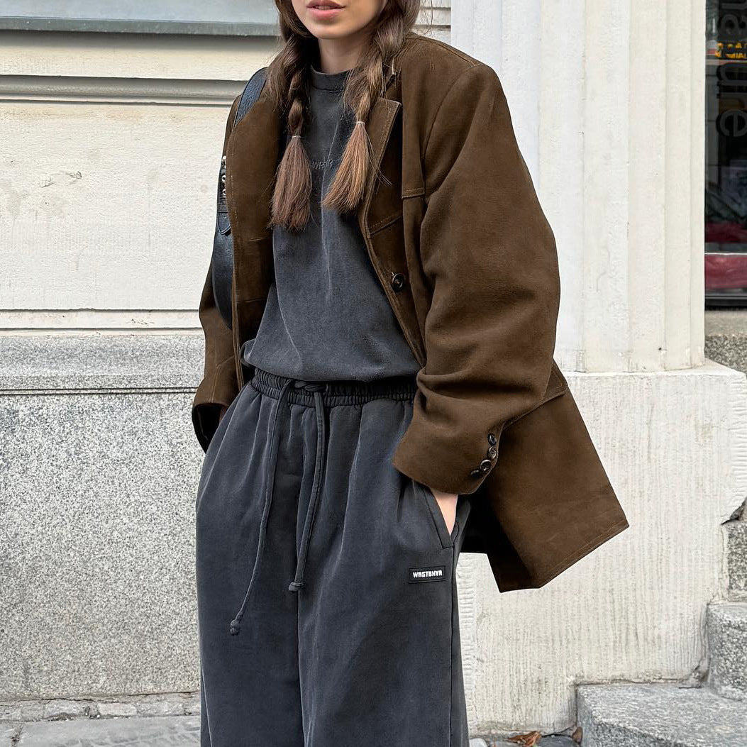 Cécile™ - Blazer en Daim