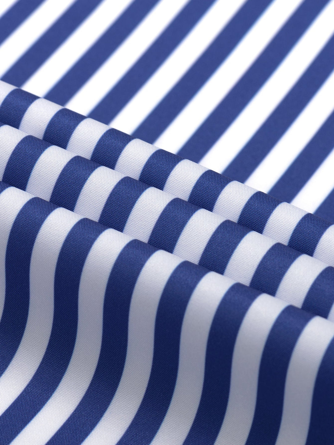 Chemise à rayures à manches longues avec boutons & pantalon fuselé slim fit