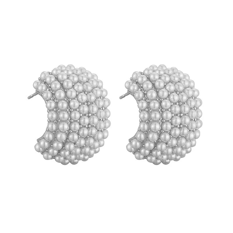 Boucles d'oreilles en perles classiques