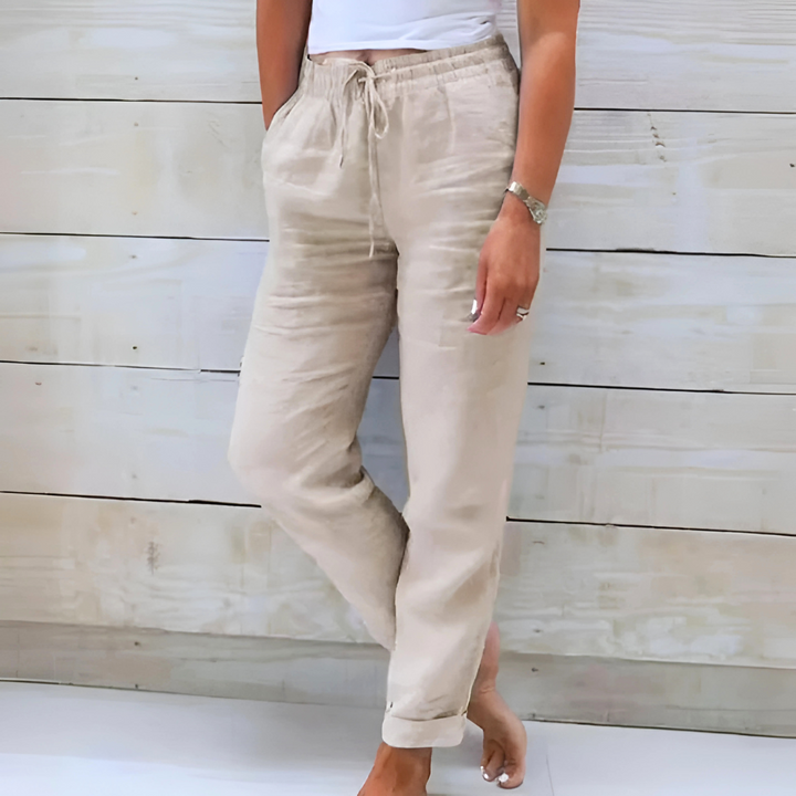 Luchy™ | Pantalon Élégant Léger avec Taille Élastique