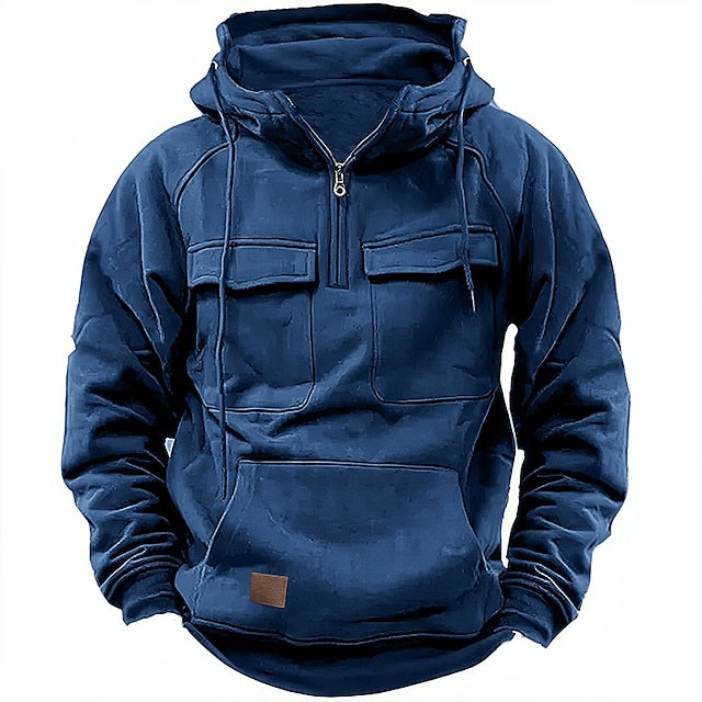 Nolan™ | Hoodie d'automne élégant avec fermeture éclair