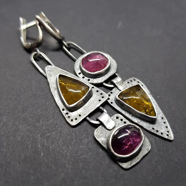 Luna™ | Boucles d'oreilles triangulaires géométriques vintage