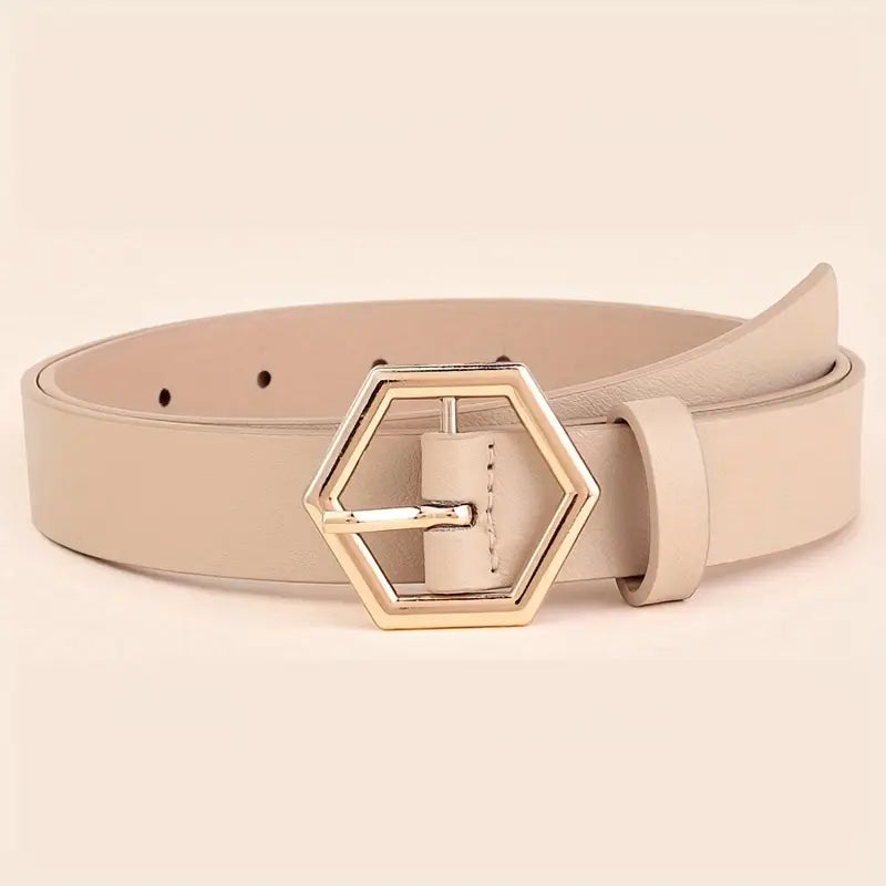 Ligne Élégante – Ceinture en Cuir Classique pour Femmes