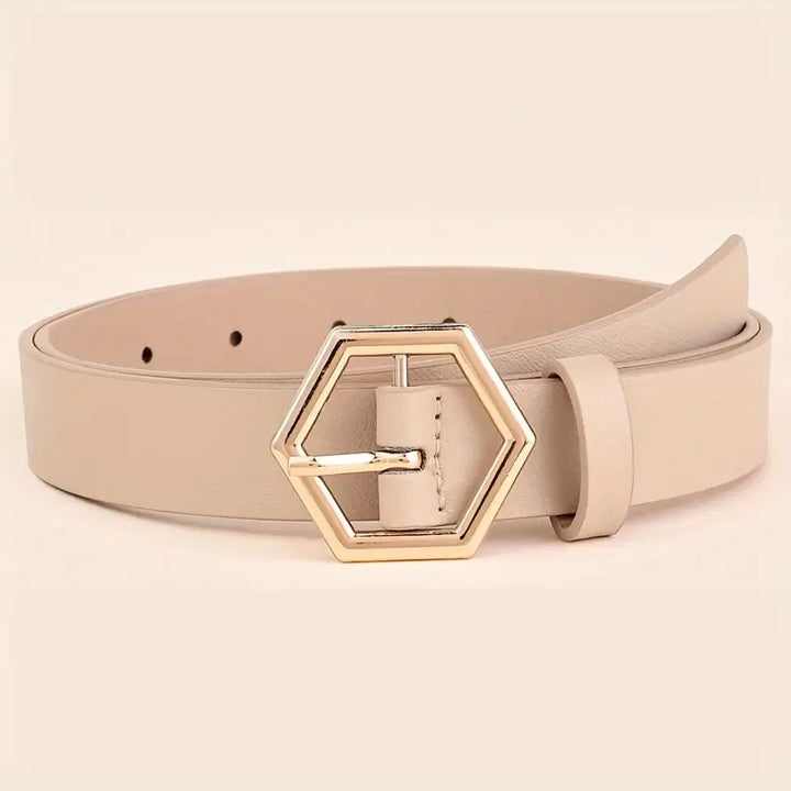 Ligne Élégante – Ceinture en Cuir Classique pour Femmes