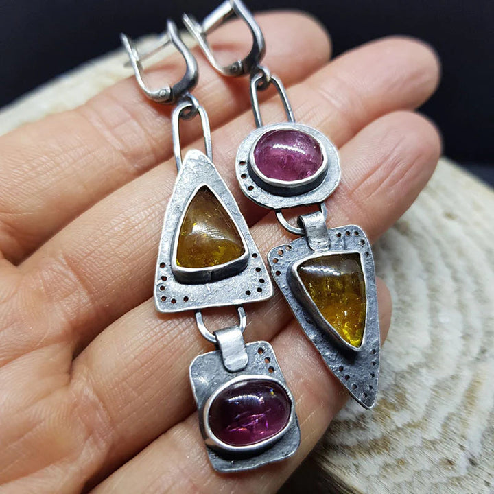 Luna™ | Boucles d'oreilles triangulaires géométriques vintage