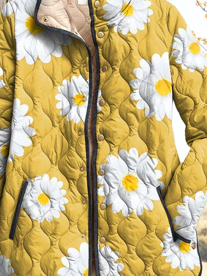 Veste Femme à Motif Marguerite Charmante