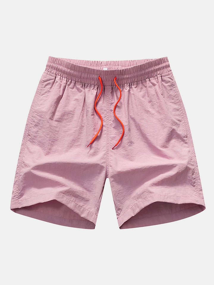 Palm Tree Imprimer Butt Up Shirts et Swim Shorts