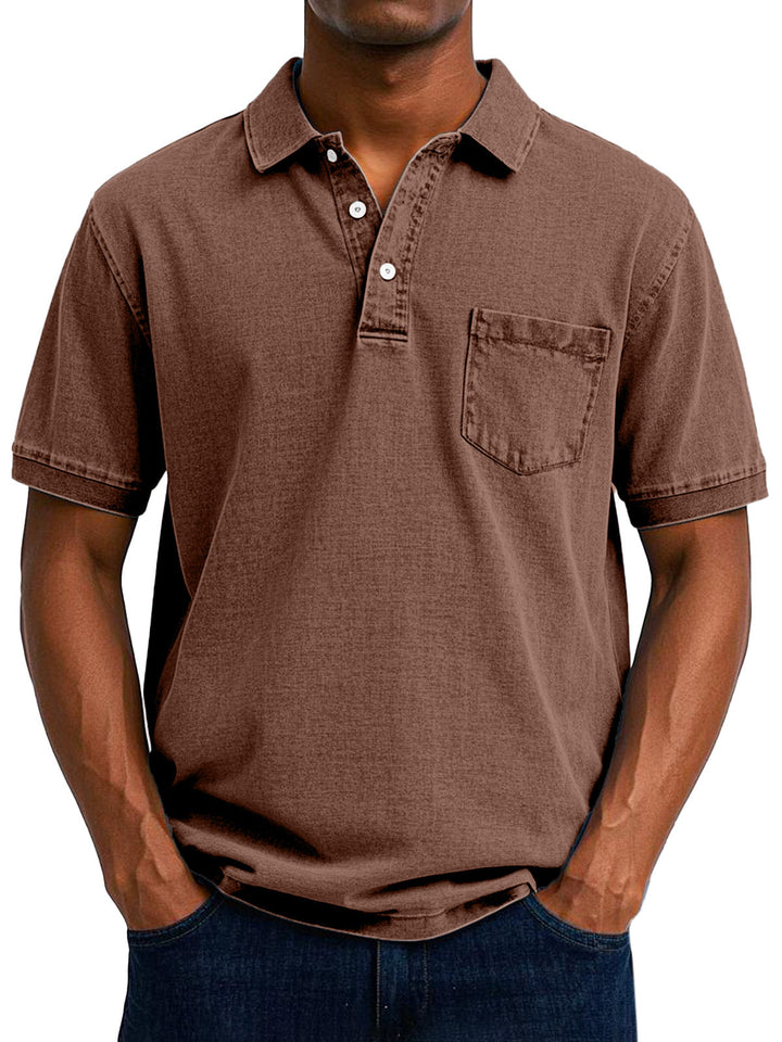 Savrani™ | Polo vintage décontracté pour homme