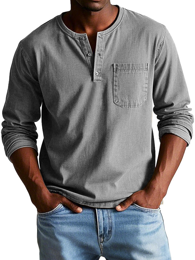 Savrani™ | Chemise Vintage à Manches Longues