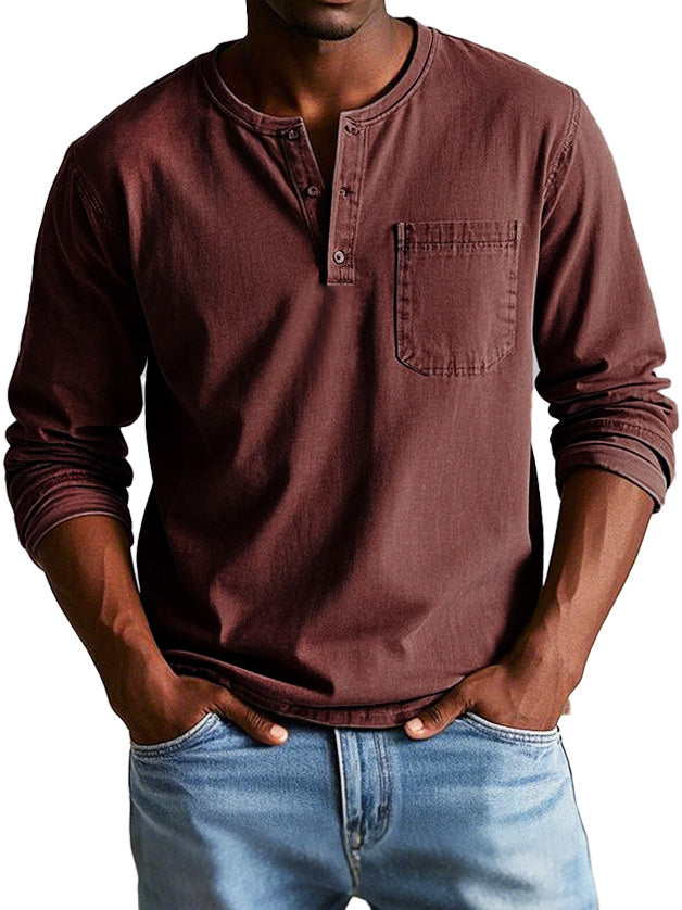 Savrani™ | Chemise Vintage à Manches Longues