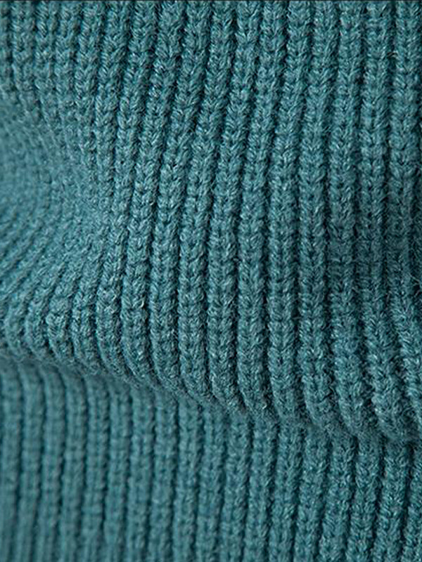 Pull à col montant pour homme en ColorBlock