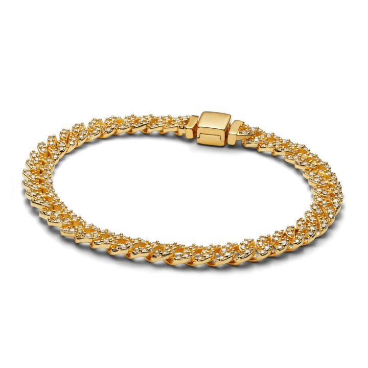 Liora™ | Bracelet Cubain Éclatant en Moissanite