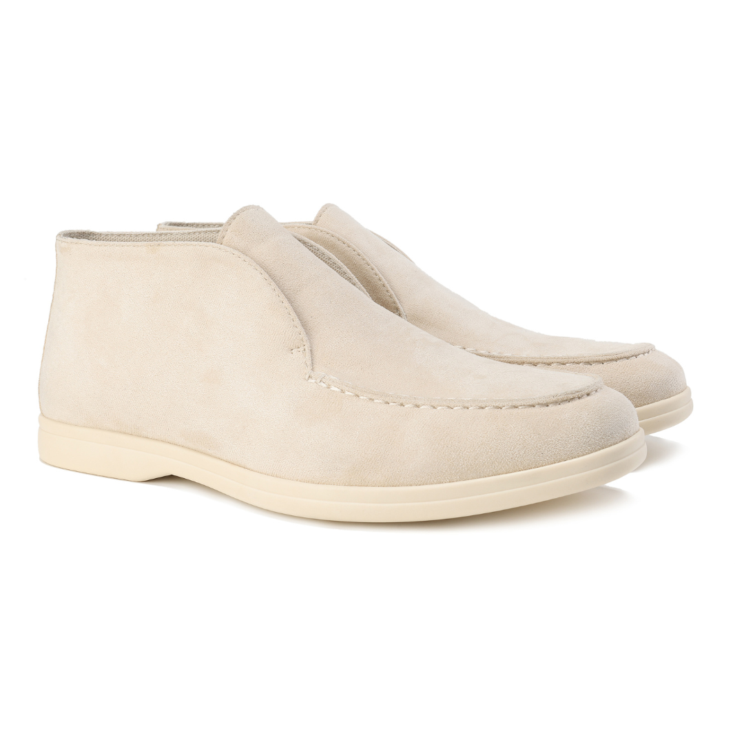 Savrani™ | Mocassins hauts en daim.