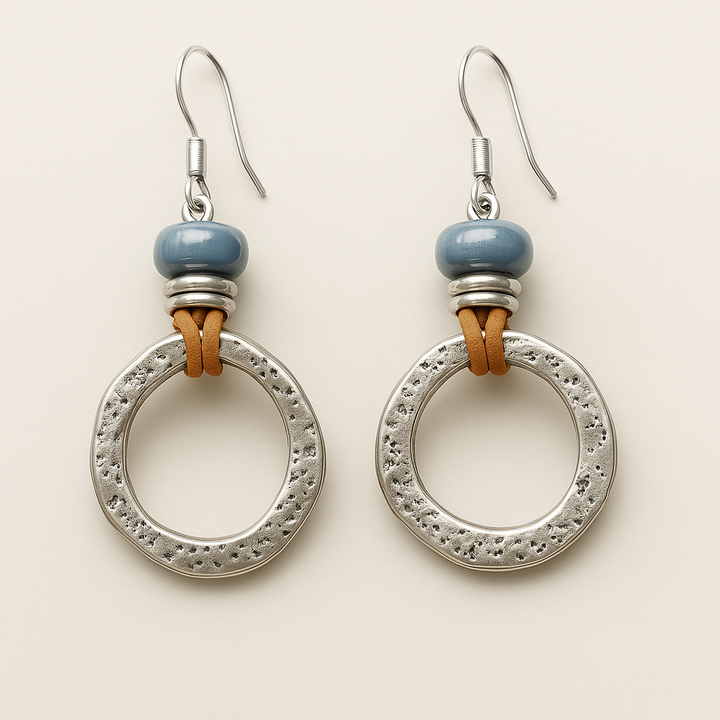 Luna™ | Boucles d'oreilles Boho Vintage en Argent