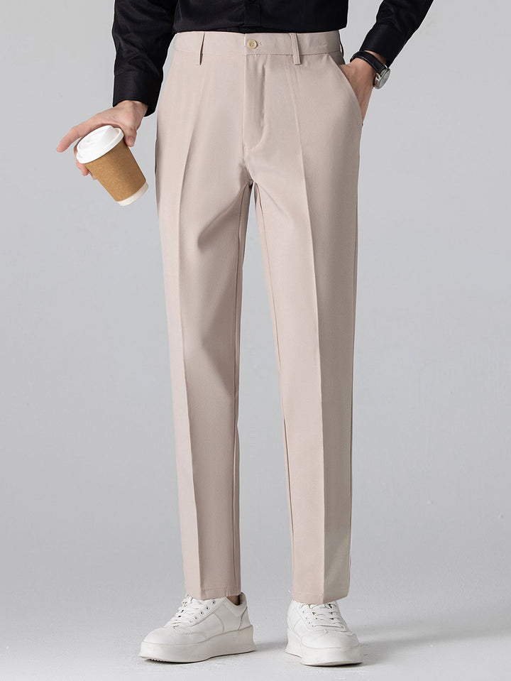 Chemise Winchester rayée infroissable & Pantalon fuselé slim fit
