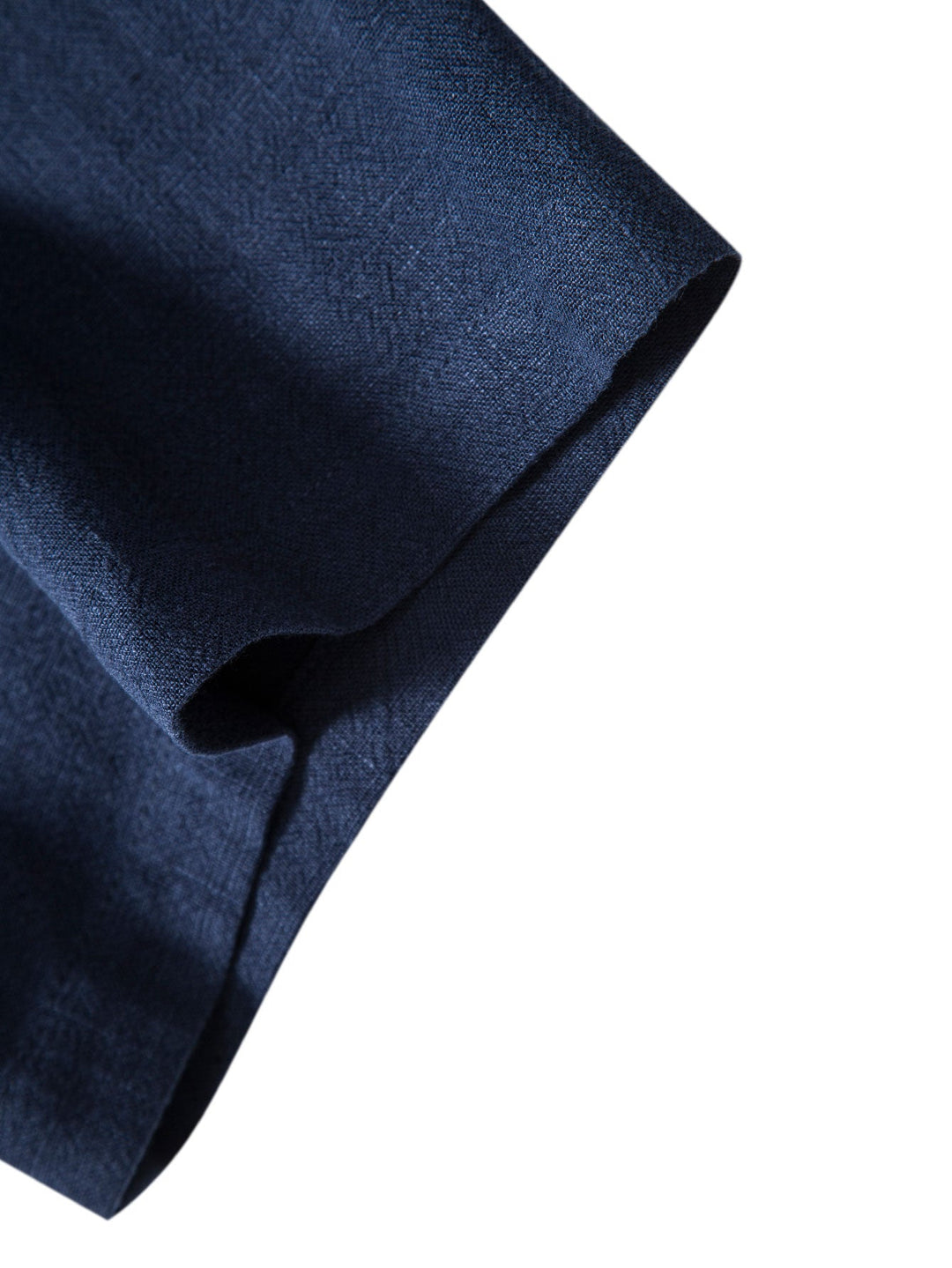 Chemise à boutons en mélange de lin et de rayonne & Pantalons en lin à jambe droite