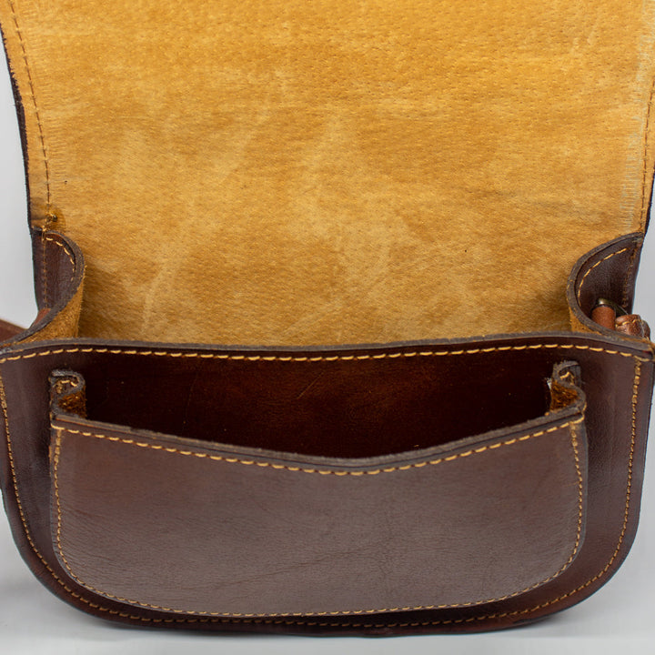 Sac à bandoulière imprimé animal