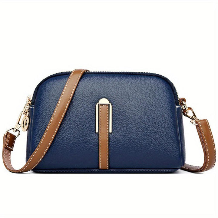 Sac à bandoulière Mila en cuir gaufré
