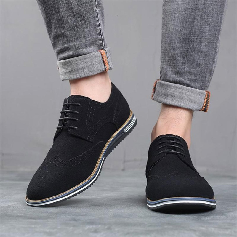 Carl - Chaussures Richelieu en Daim