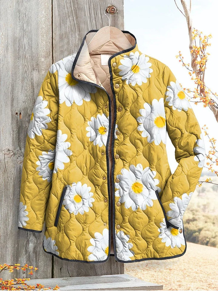 Veste Femme à Motif Marguerite Charmante