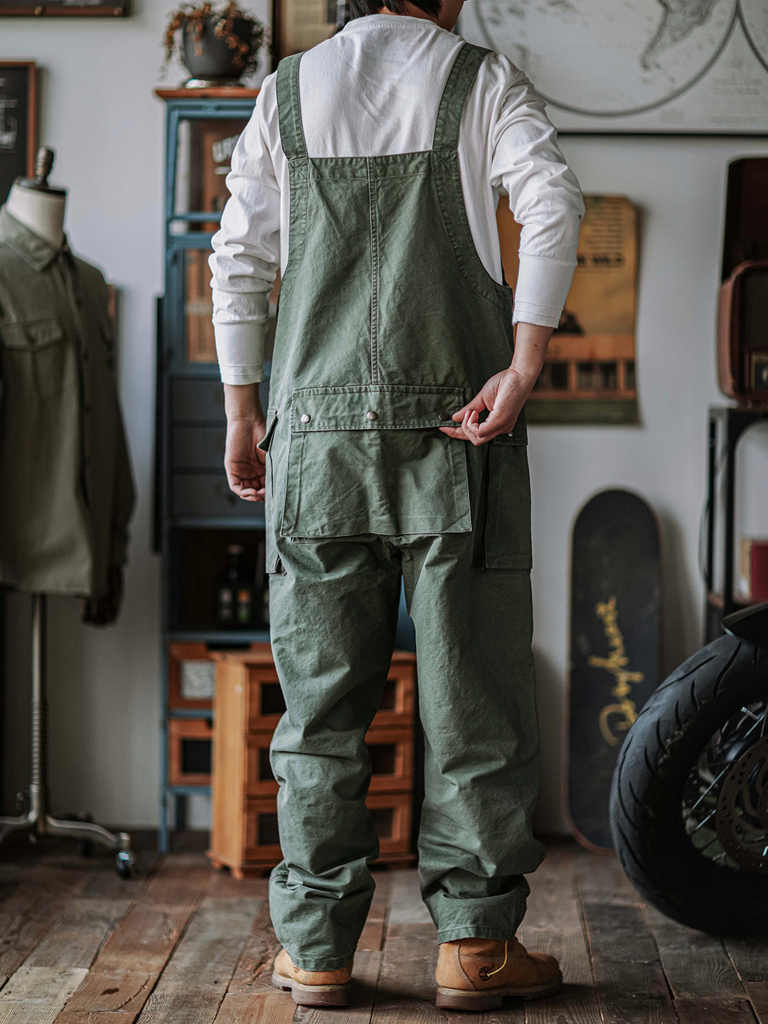 Victor™ | Salopette beige élégante