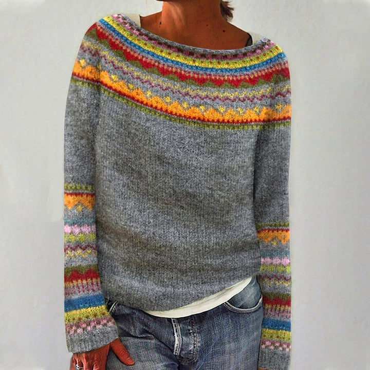 Nayla™ | Pull rétro