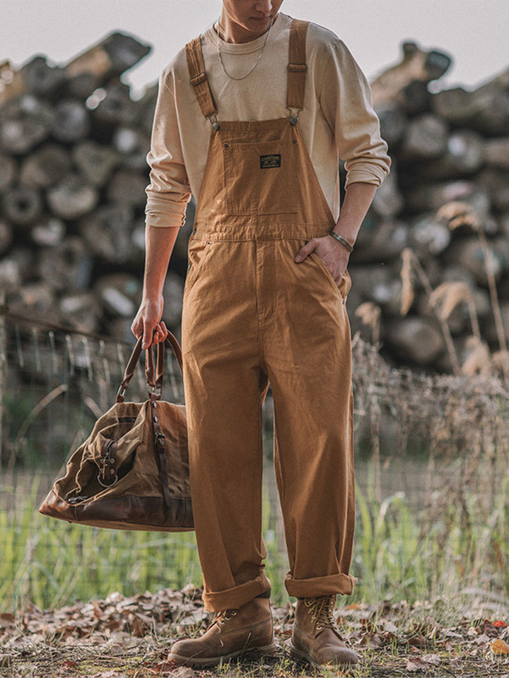 Henri™ | Salopette marron rustique