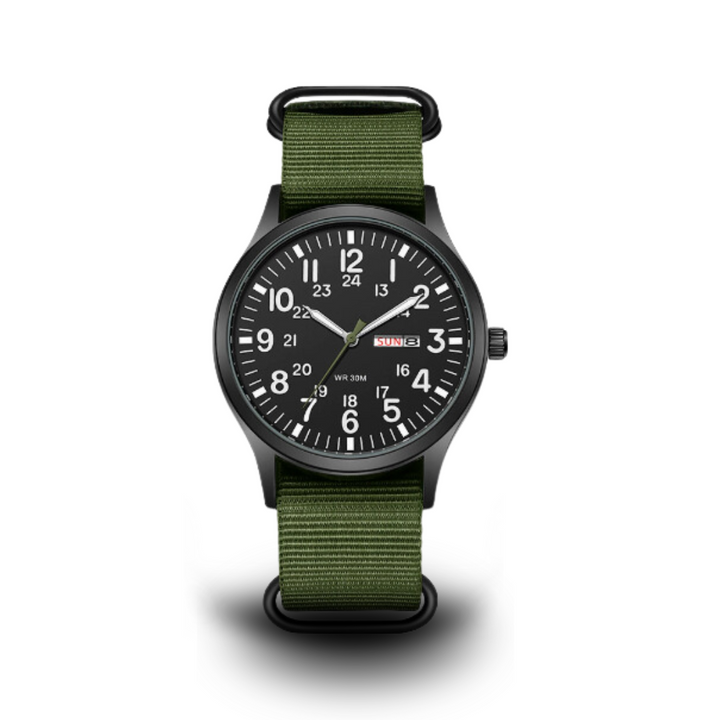 Montre de terrain durable