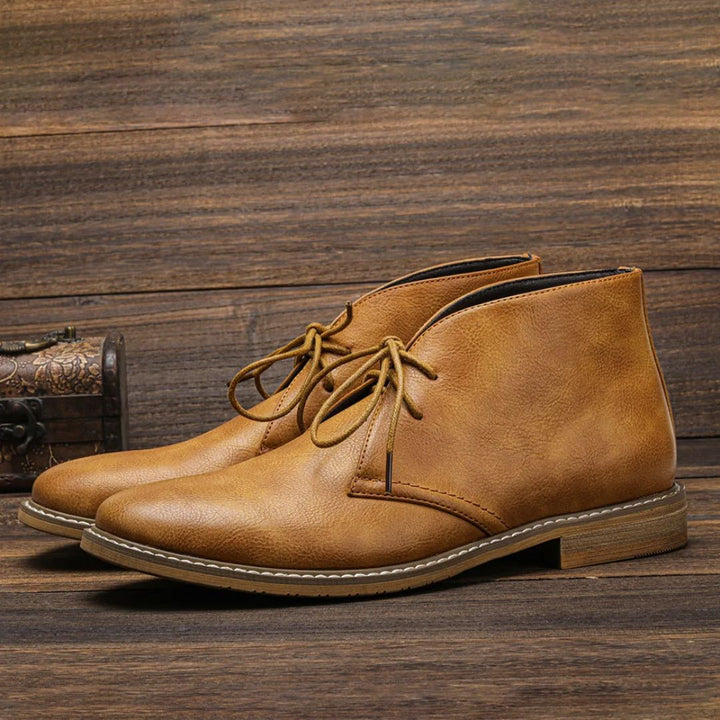Hérold | Bottines chukka en cuir véritable