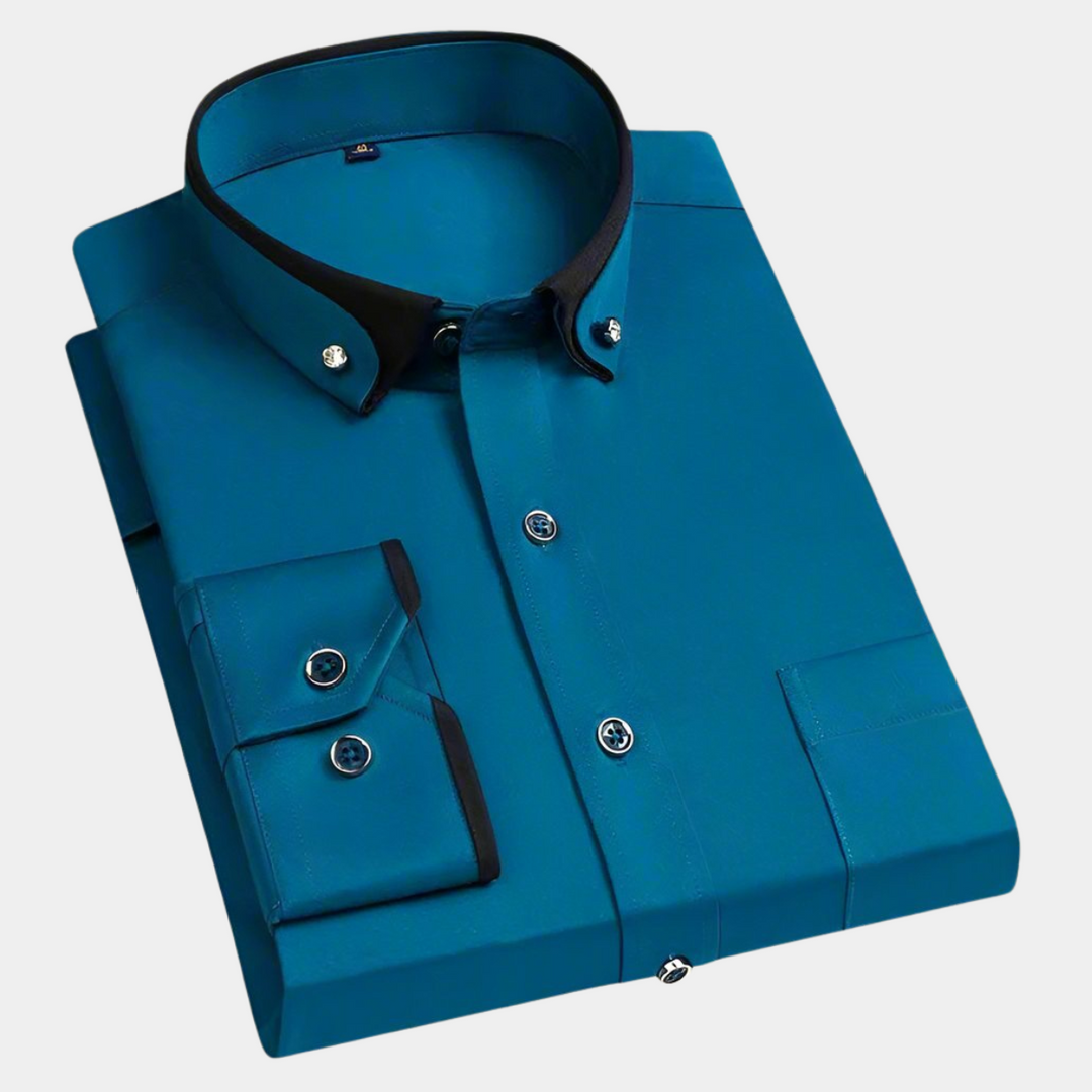 Don | Chemise Classique pour Hommes à Manches Longues