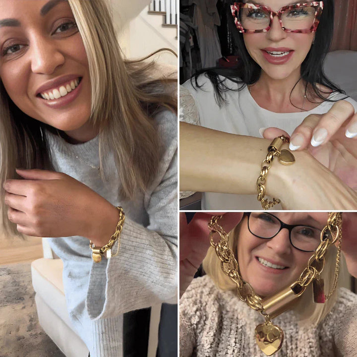 Liora™ | Bracelet Chunky Réconfortant