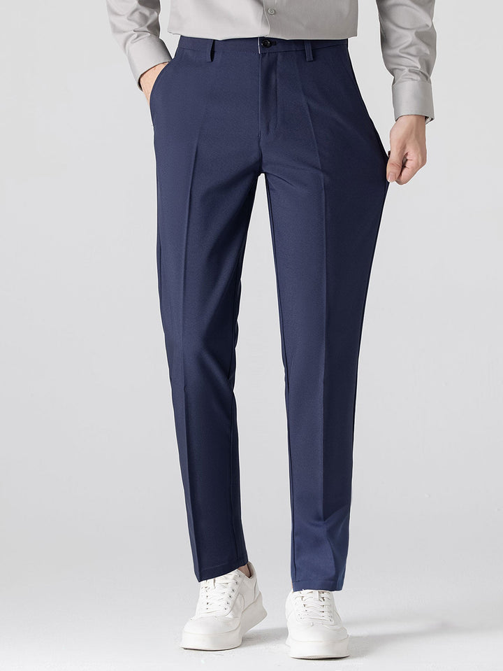 Chemise Winchester rayée infroissable & Pantalon fuselé slim fit