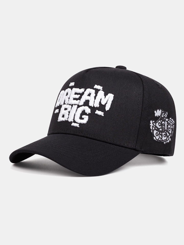 Casquette de baseball brodée Rêve grand
