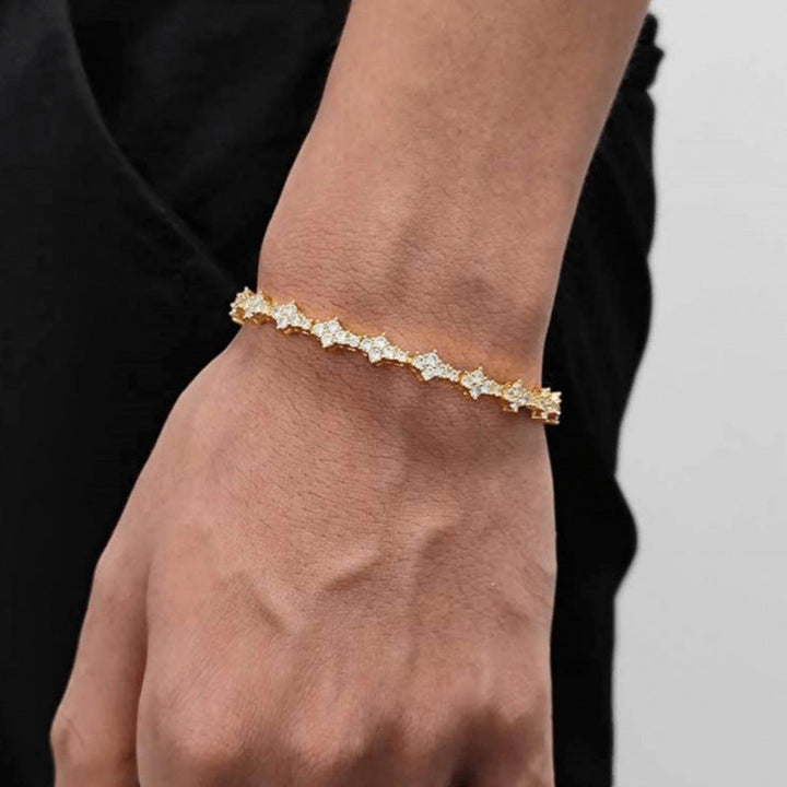 Bracelet Tennis Classique en Or