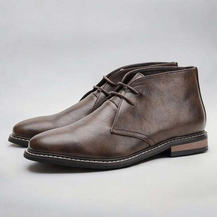 Hérold | Bottines chukka en cuir véritable