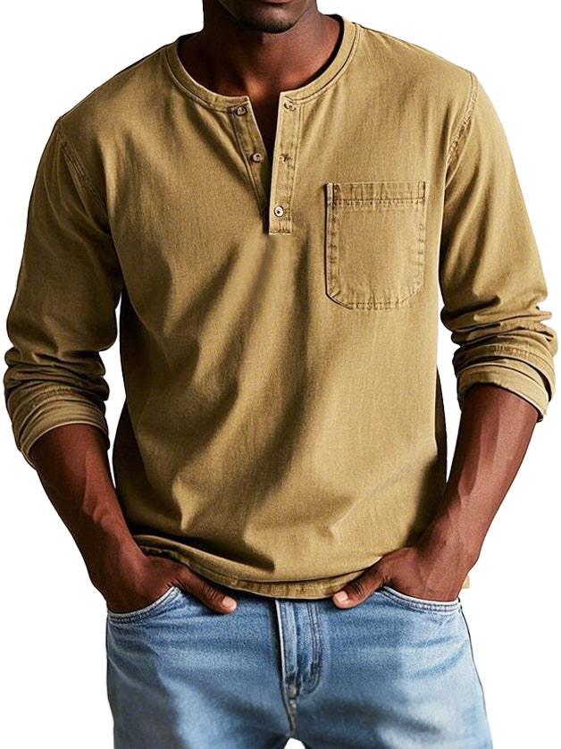 Savrani™ | Chemise Vintage à Manches Longues