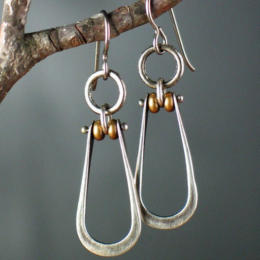 Luna™ | Boucles d'oreilles vintage pendantes élégantes