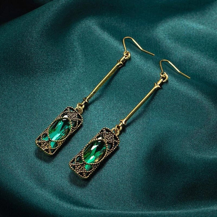 Luna™ | Boucles d'oreilles Pendentif Green Lantern en Or