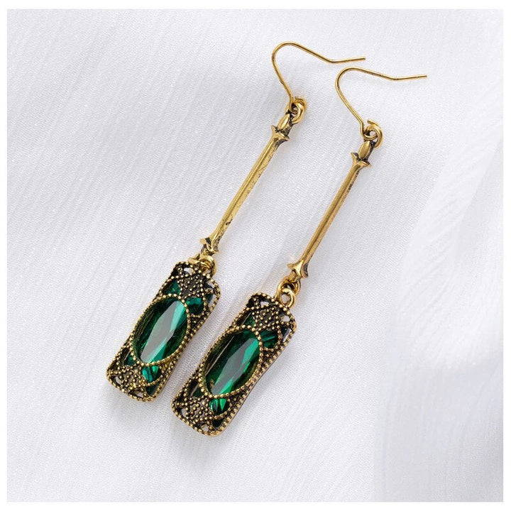 Luna™ | Boucles d'oreilles Pendentif Green Lantern en Or