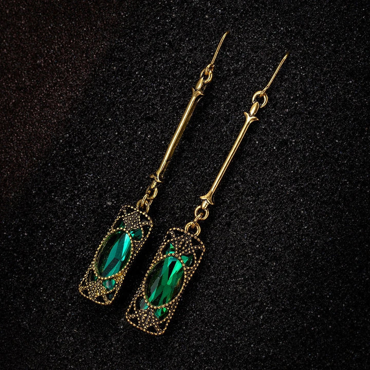 Luna™ | Boucles d'oreilles Pendentif Green Lantern en Or