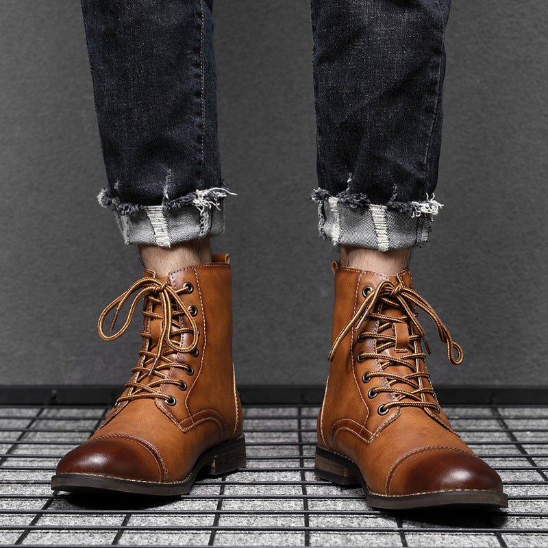 Jean™ | Bottes Élégantes en Cuir pour Homme