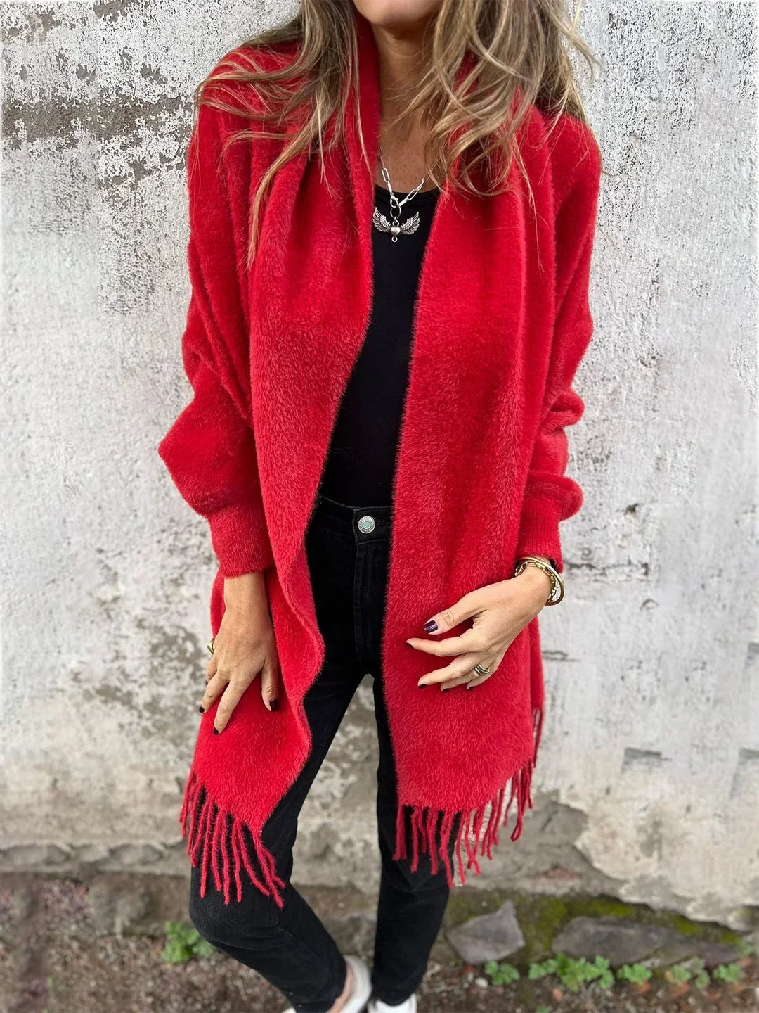 AOIBHE™ - Cardigan Drapé Élégant