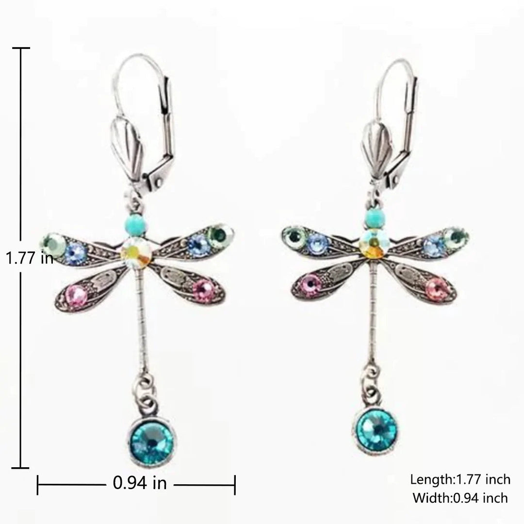 Luna™ | Boucles d'oreilles Libellule Élégantes Sculptées