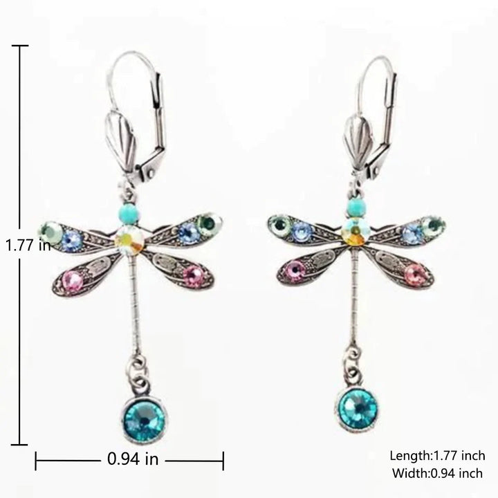 Luna™ | Boucles d'oreilles Libellule Élégantes Sculptées