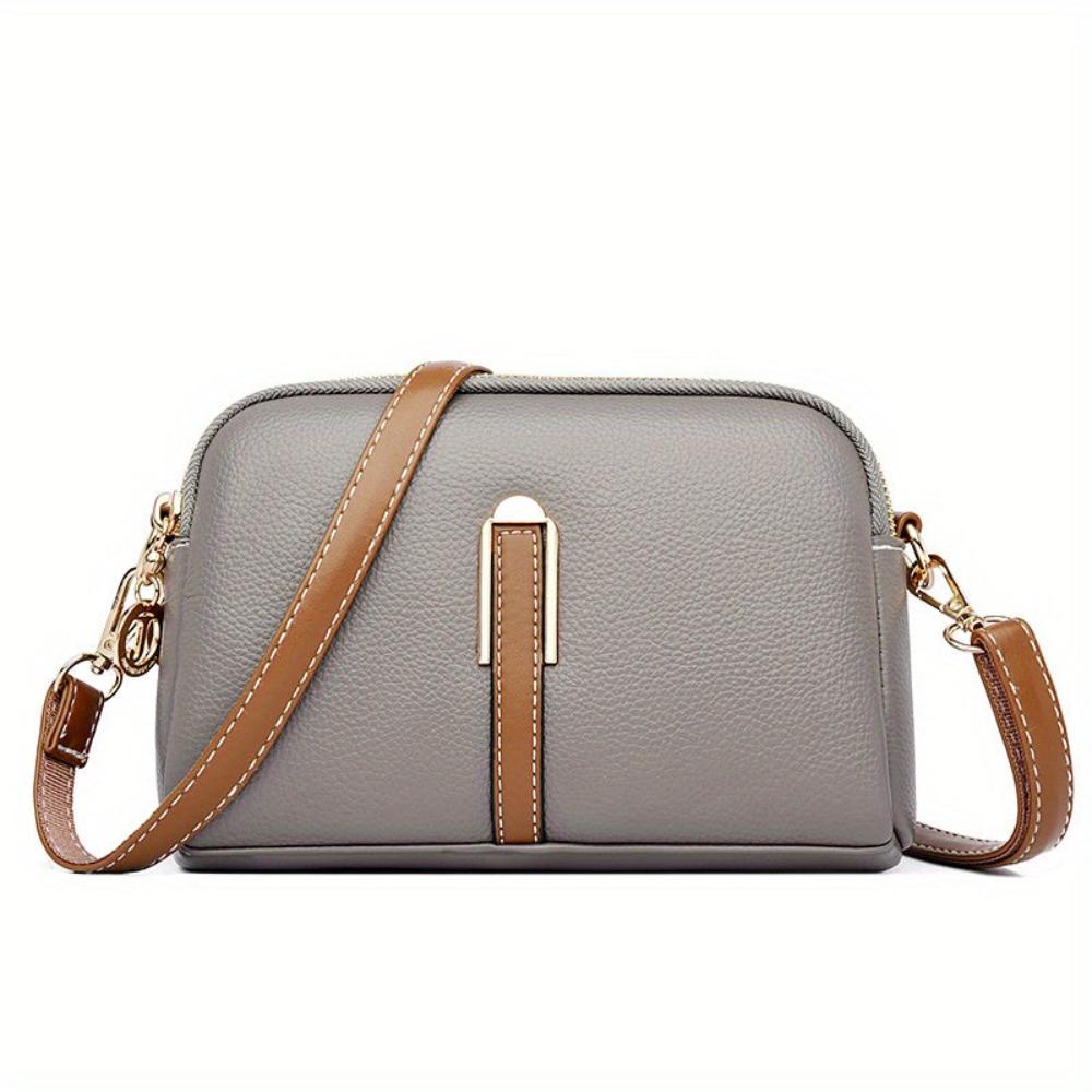 Sac à bandoulière Mila en cuir gaufré
