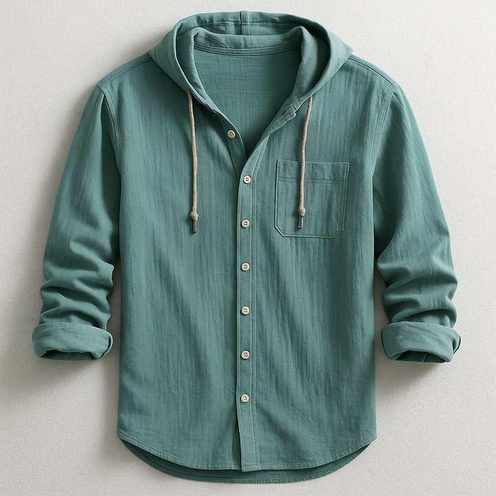 EMINE™ | CHEMISE DE LUXE AVEC CAPUCHE