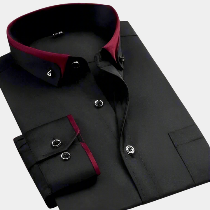 Don | Chemise Classique pour Hommes à Manches Longues