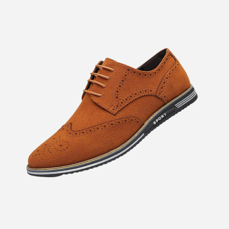 Carl - Chaussures Richelieu en Daim