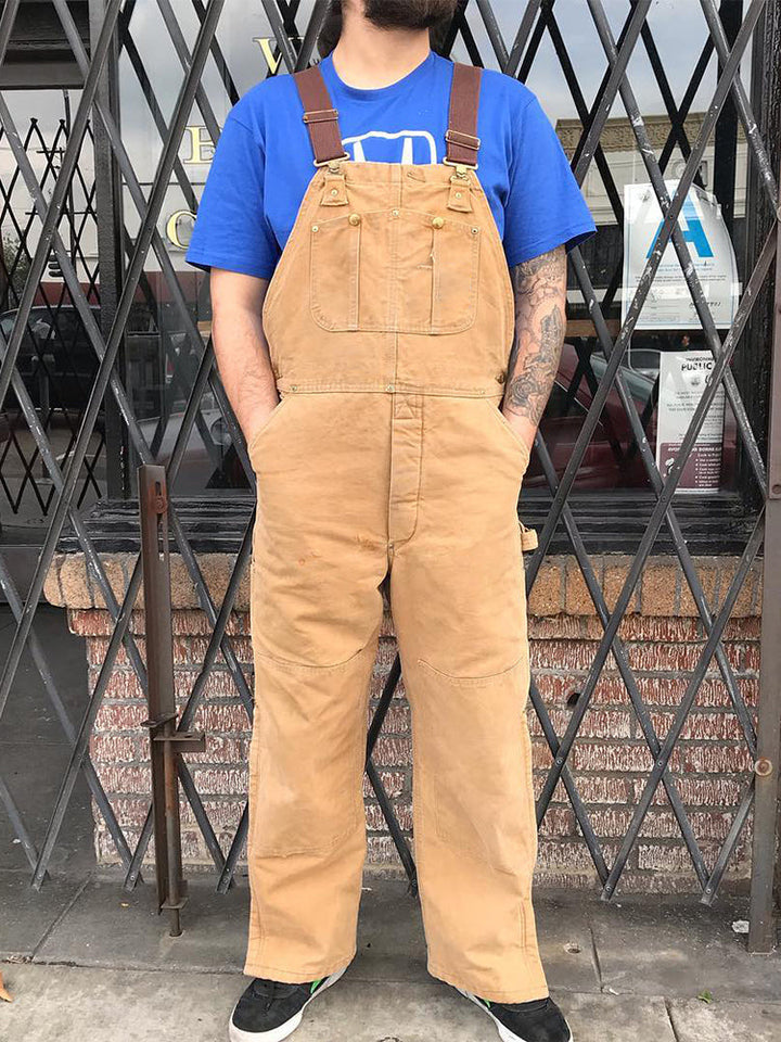Luc™ | Salopette camel vintage