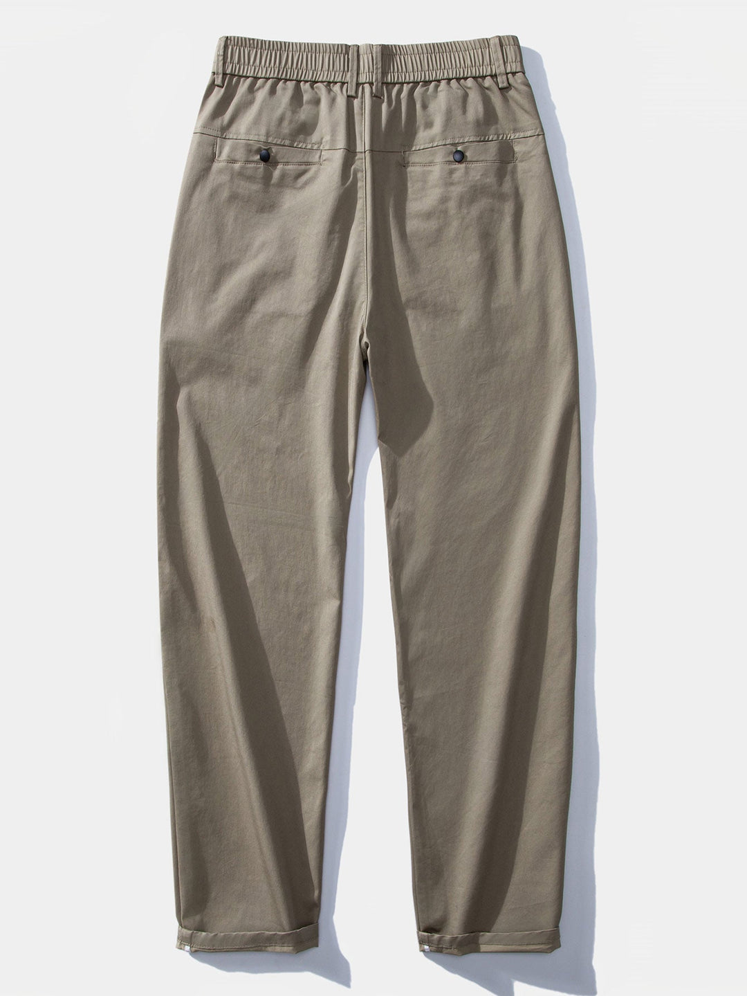 Pantalon droit à taille élastique